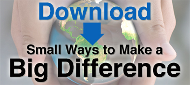 small ways to make a big difference