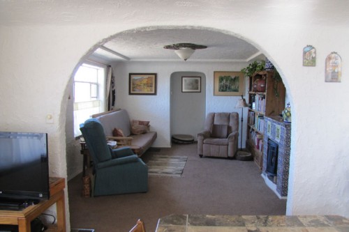 Living room from the dining room.