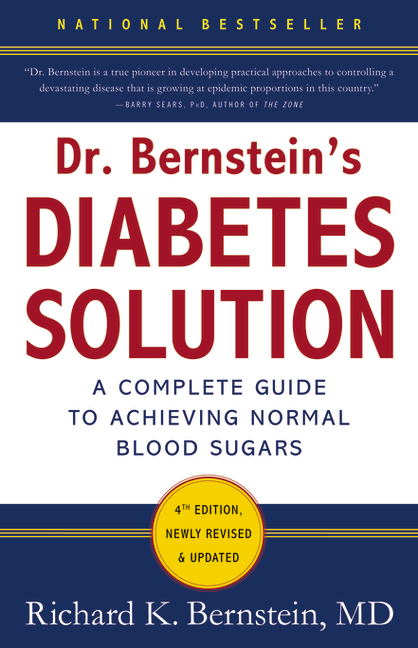 Book cover, Dr. Bernstein's Diabetic Solution